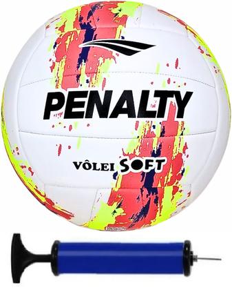 Imagem de Bola Vôlei Penalty Soft + Bomba de Ar