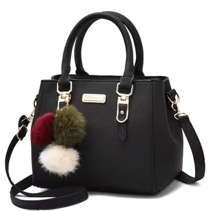 Imagem de Bolsa Feminina Pequena Transversal E Alça De Mão Tote Barata Simples Fosca Com Alça Presente Divisórias Espaçosa Porta Celular