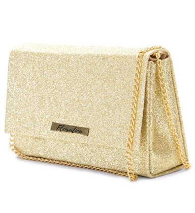 Imagem de Bolsa Festa Balada Social Casual Clutch Alça Corrente Glitter