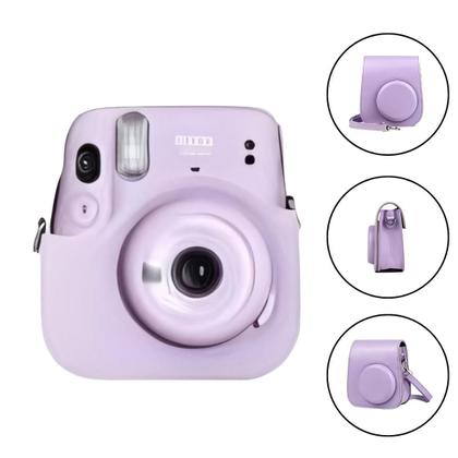 Imagem de Bolsa Instax Mini 11 e 12 Groovy Roxo Claro