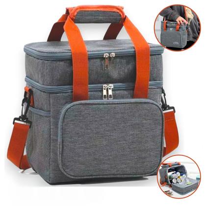 Imagem de Bolsa Térmica Reforçada Leve Prático Escola