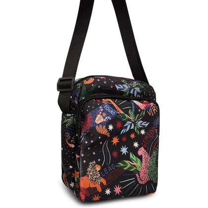 Imagem de Bolsa Transversal alça Shoulder Bag Regulagem estampado Farm..Rio Mini Pochete Sling