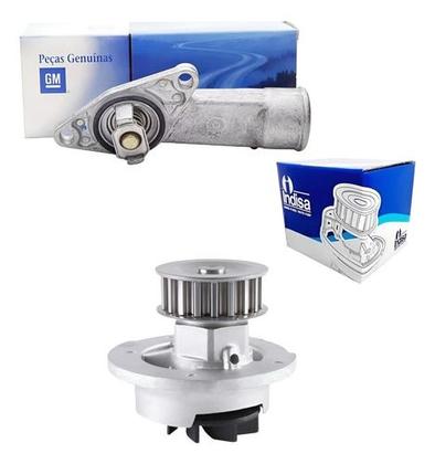 Imagem de Bomba D'agua + Válvula Termostática Onix Prisma 2013 1.0 1.4