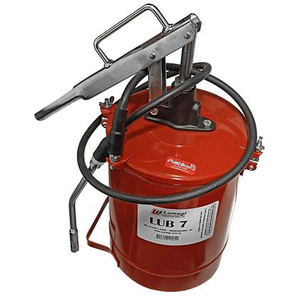 Imagem de Bomba de Graxa 7kg com Compactador e Mangueira - Lumagi