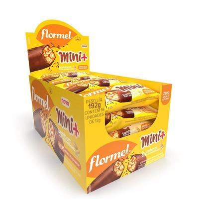 Imagem de Bombom Chocolate Recheado Com Amendoim 12g - 16 Uni Flormel