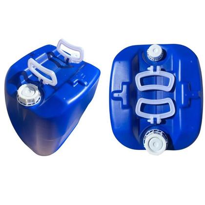 Imagem de Bombona Azul 50L Para Industria De Soja - 2 Pçs