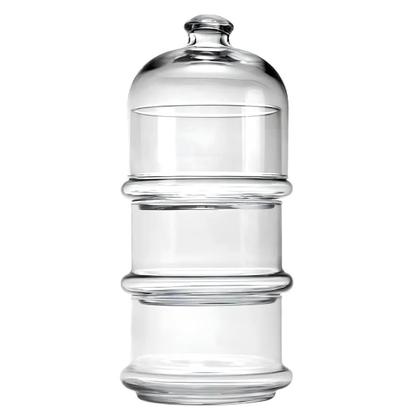 Imagem de Bomboniere Vidro 26Cm C/3 Divisorias