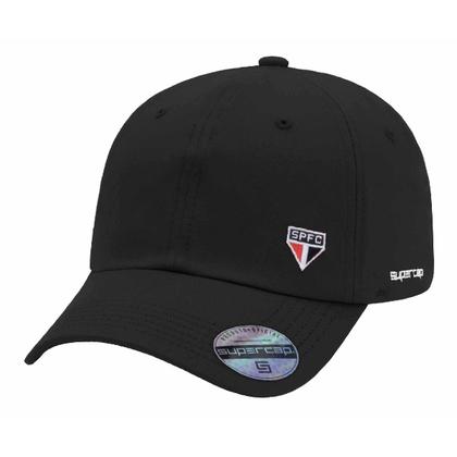 Imagem de Boné São Paulo SuperCap Aba Curva Preto Basic - Masculino