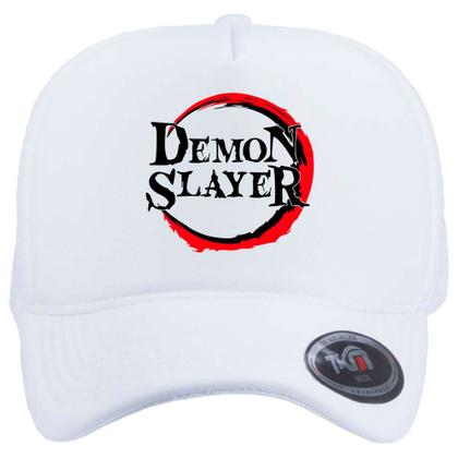 Imagem de Boné Trucker Com Telinha e Ajuste Snapback Anime Demon Slayer