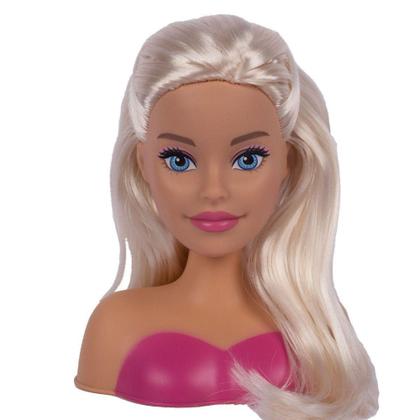 Imagem de Boneca Barbie Busto Mini Styling Hair Para Penteados Com Acessórios - Pupee