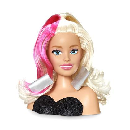 Boneca Barbie Busto Styling Hair Cuidados c/ Cabelos Mattel