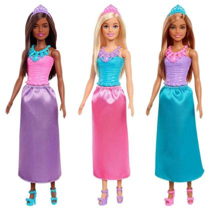 Imagem de Boneca Barbie Mattel Dreamtopia Princesas com Acessórios HGR00 Sortida