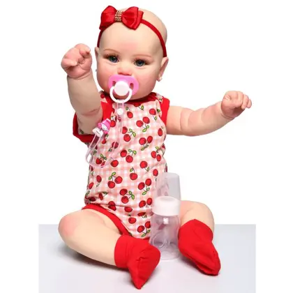 Imagem de Boneca Bebê Reborn Sophia Corpo De Silicone - Mundo Kids