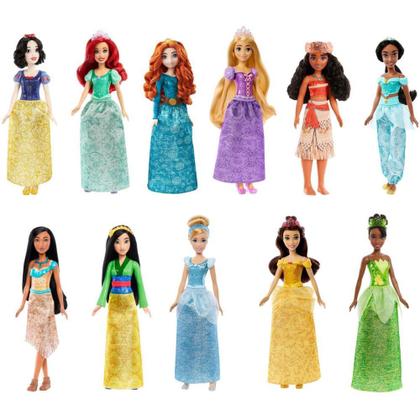 Imagem de Boneca Disney Princesa Saia Cintilante Caixa com 6 Sortidas