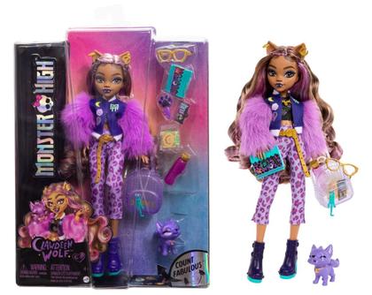 Imagem de Boneca Monster High c/ Pet e Acessórios - Mattel