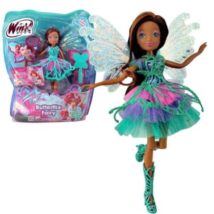 Imagem de Boneca Winx Layla Butterflix Fairy - 30 Cm - Original