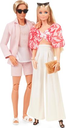 Imagem de Bonecas Barbie estilo 2-Pack com Barbie e Ken Vestidos