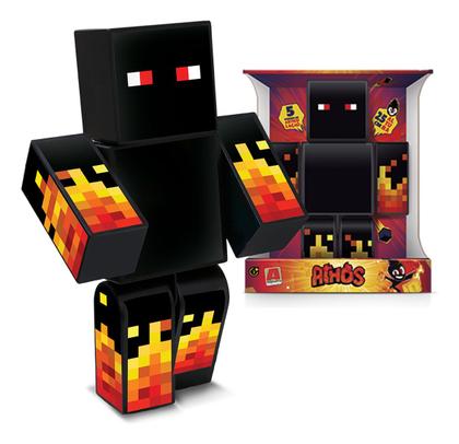 Imagem de Boneco Athos Original 25cm Minecraft Gamer Skins Articulado