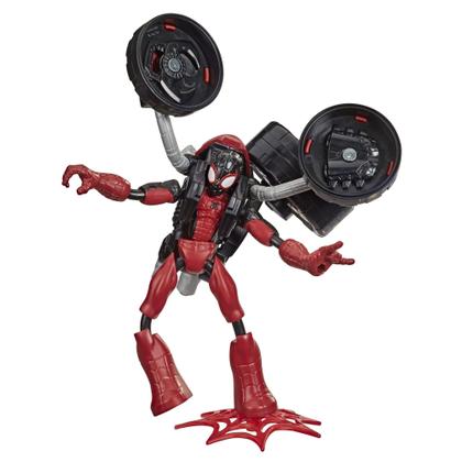 Imagem de Boneco de ação Toy Spider-Man Marvel Bend e Flex Rider