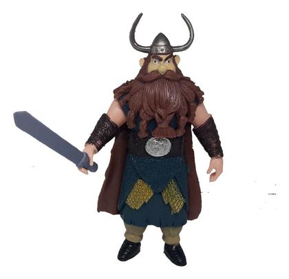 Imagem de Boneco Guerreiro Viking Barbaro Como Treinar Seu Dragão C13