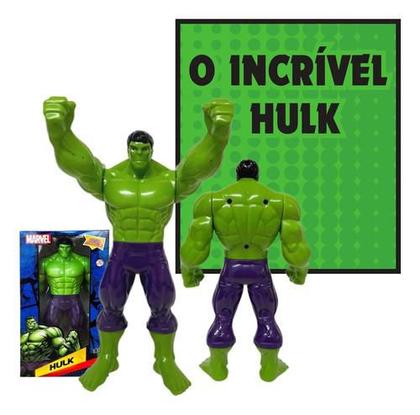 Imagem de Boneco Marvel Hulk Articulado Grande Vingadores Original