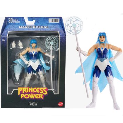 Imagem de Boneco Masterverse Princess Of Power Frosta 18cm GPK95 Mattel