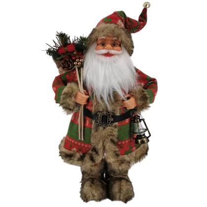 Imagem de Boneco Papai Noel 30cm Enfeite de Natal Decoração de Festa