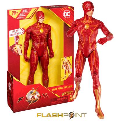 Imagem de Boneco The Flash Eletrônico com Som e Luz 30cm Flashpoint