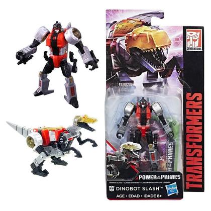 Imagem de Boneco Transformers Slash Dinobot Power of The Primes Hasbro Legends G1