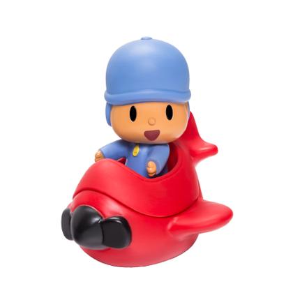 Imagem de Boneco Turma Pocoyo No Avião Brinque Criança  Banho Monta E Encaixa