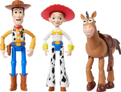Imagem de Bonecos de Ação Toy Story Mattel - Pacote com 3 (10 a 19 cm)