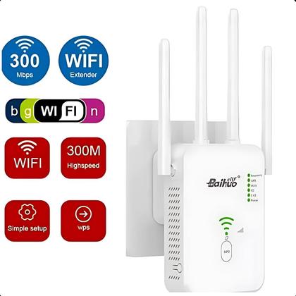 Imagem de Booster WiFi Dual Band 4 Antenas