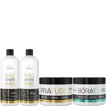 Imagem de Borabella Kit Não Chore 1L + Pratudo + Bóratx 2x300g
