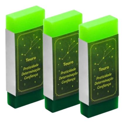 Imagem de Borracha Escolar Tris Signos Degradê Escolha O Seu Signo Unitária ou Kit com 3 Borrachas