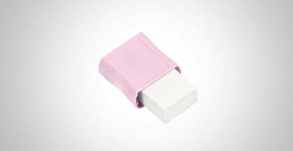 Imagem de Borracha Pequena Pastel com capa plástica Tons Pásteis - BRW