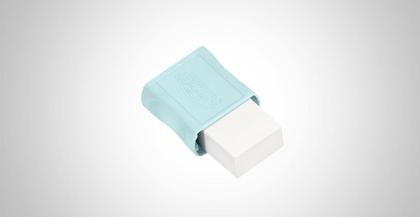 Imagem de Borracha Pequena Pastel com capa plástica Tons Pásteis - BRW