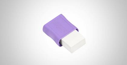 Imagem de Borracha Pequena Pastel com capa plástica Tons Pásteis - BRW