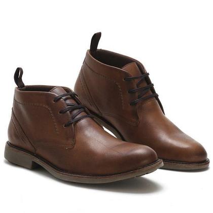 Imagem de Bota Masculina em Couro Ankle Boot Presente Dia dos Pais