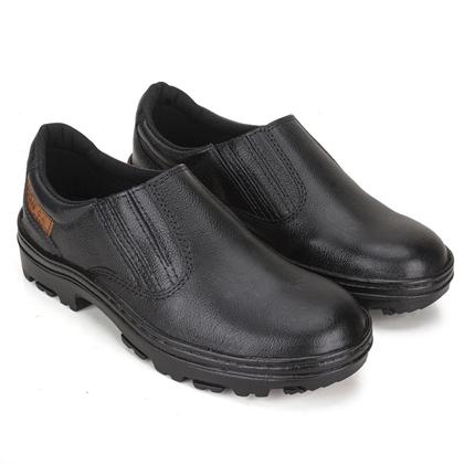 Imagem de Bota Sapato de segurança em couro confortável com C.A