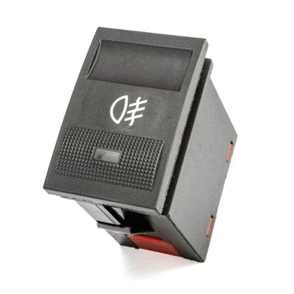 Imagem de Botão Interruptor Farol de Milha Gol Parati Saveiro 2000 a 2014 Led Vermelho - Gauss - GE2307