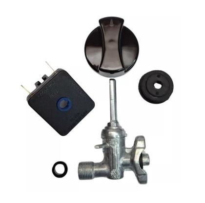 Imagem de Botão Registro Interruptor Anilha Para Fogão Cooktop Fischer