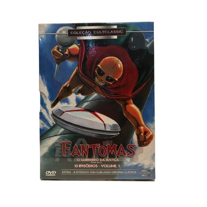 Imagem de Box fantomas o guerreiro da justiça vol 01 - 03 dvds