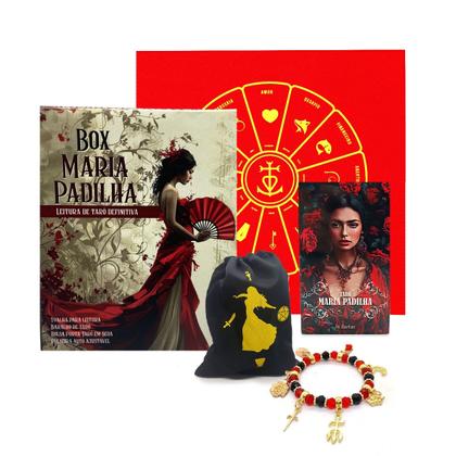 Imagem de Box Maria Padilha Leitura de Tarô Avançado com 4 itens