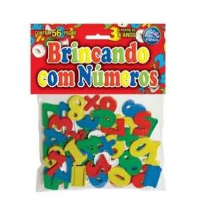 Imagem de Brincando com numeros solapa   56 pcs unica   4743 1