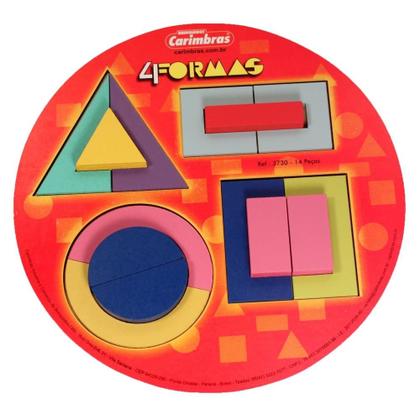 Imagem de Brinquedo de Encaixe 4 Formas