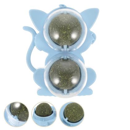 Imagem de Brinquedo Erva de Gato Pet Interativo Natural Catnip Animal de Estimacao Chao Parede