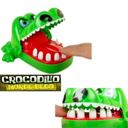 Imagem de Brinquedo Infantil Jacaré Morde Dedo Crocodilo Dentista Novo