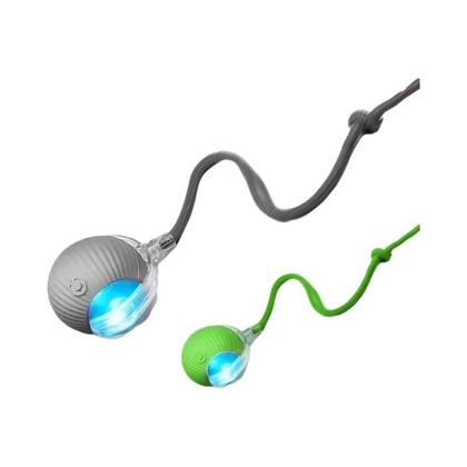 Imagem de Brinquedo Interativo Automático Para Gatos Com Bola Recarregável, Rato Elétrico Rolante Com Cauda