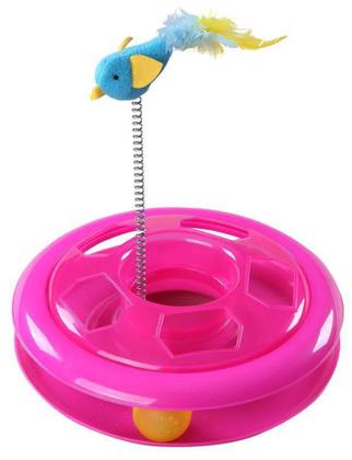 Imagem de Brinquedo Interativo para Gato Caçador c/ CATNIP Brinde 1 Bola Pawise