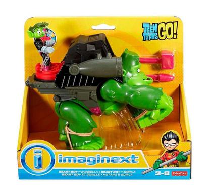 Brinquedo Jovens Titãs Mutano e Gorila Imaginext Dtm82 - Fisher